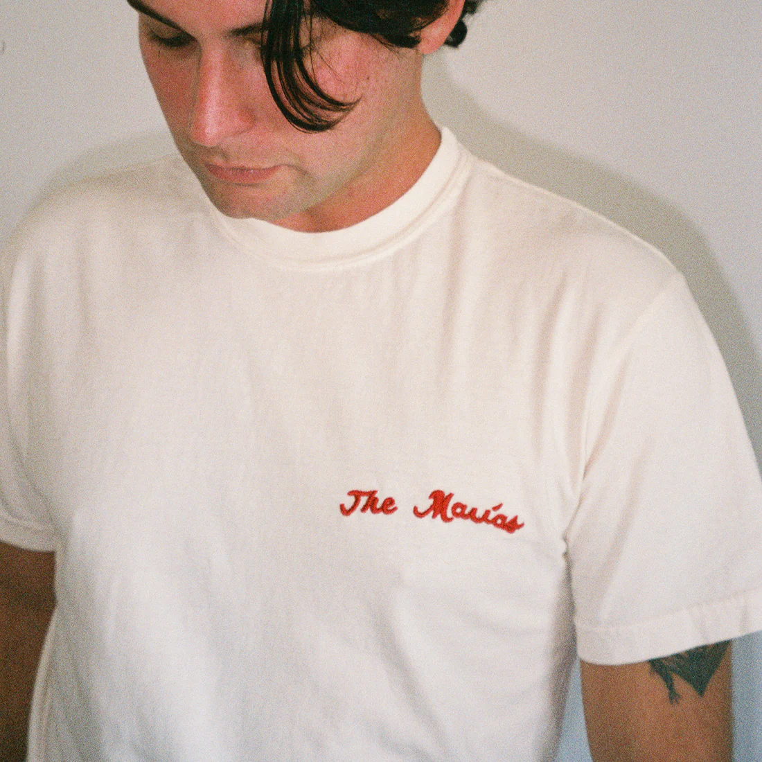 classic embroidered tee