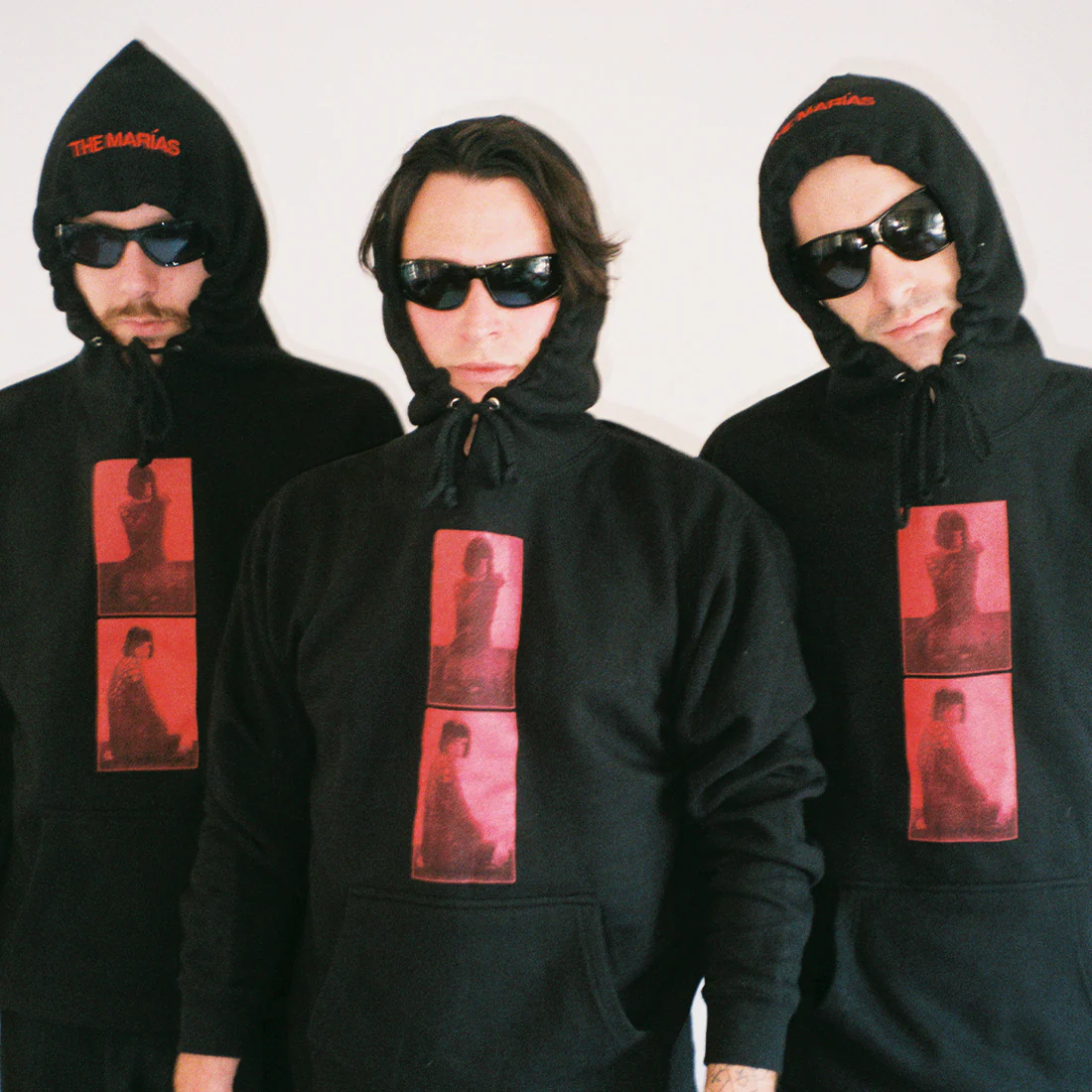crimson print hoodie - Image 3
