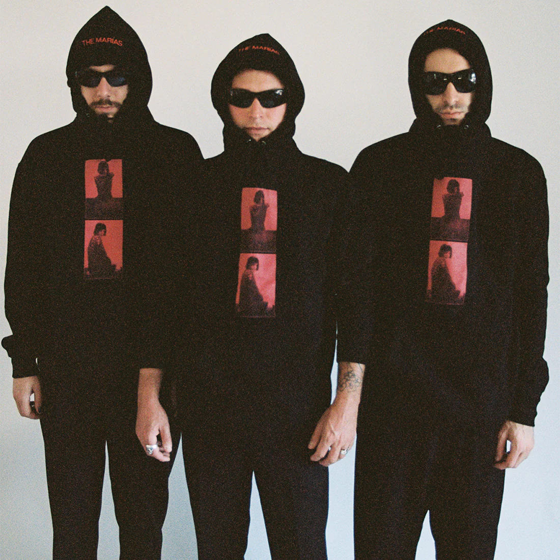 crimson print hoodie - Image 4