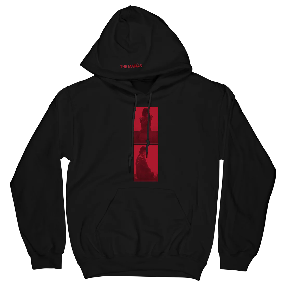 crimson print hoodie - Image 5