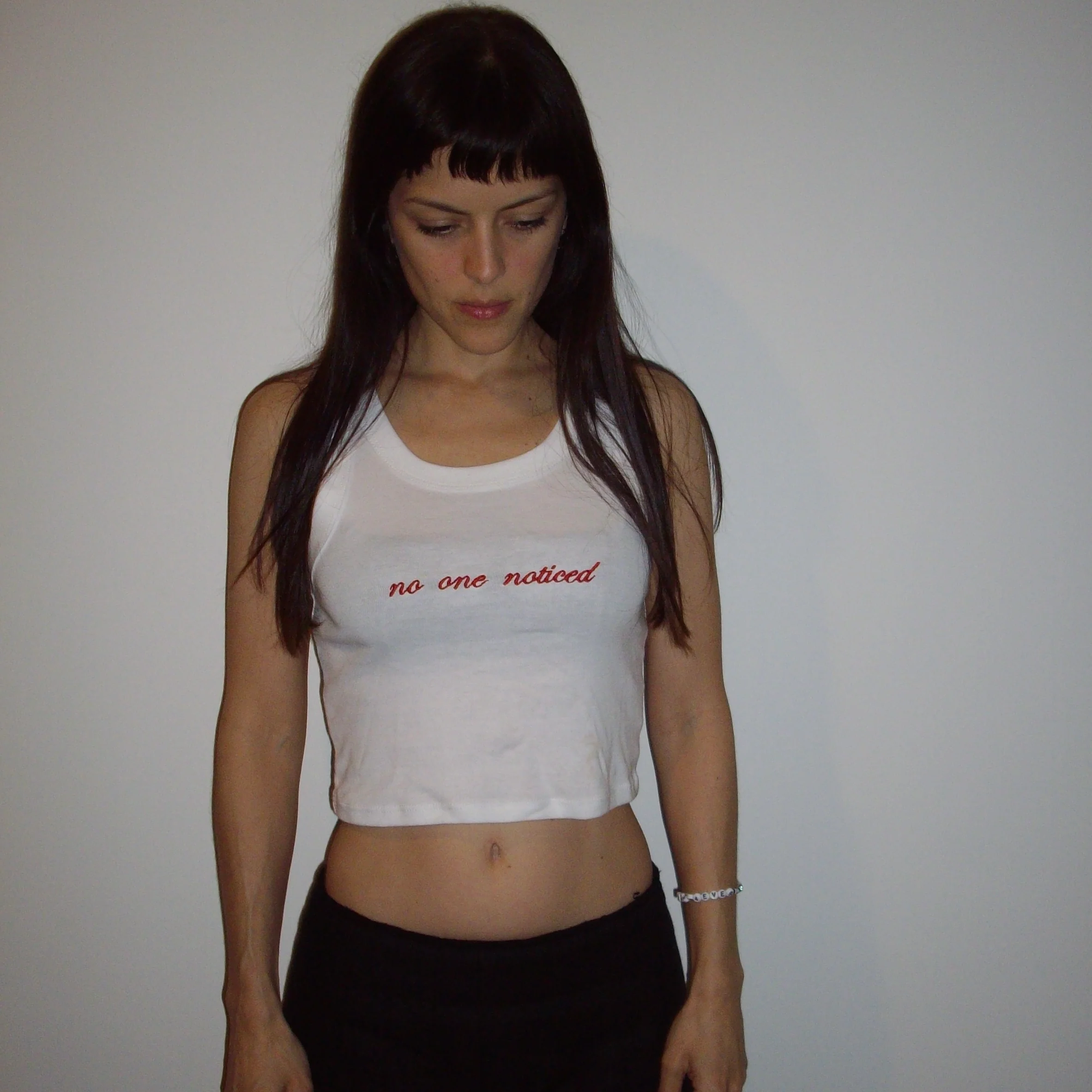 no one noticed embroidered tank - Image 2